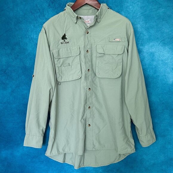 Bass Pro Big Cedar Sportsman Fishing Shirt, Men's Large - Picture 1 of 5